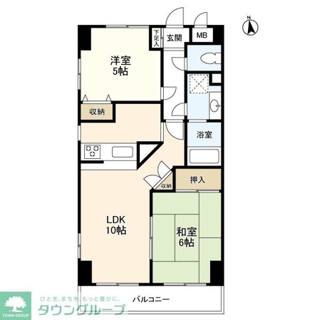 ハートランドビルの物件間取画像